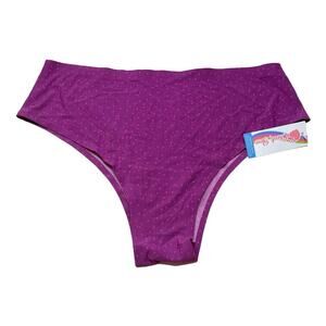 Cheek Boss Cheeky Panty Plum Dots Size XL